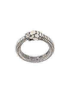 Nove25 кольцо Ouroboros в виде змеи
