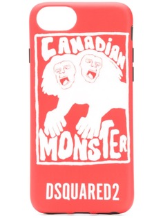 Dsquared2 чехол для iPhone 8 Canadian Monster