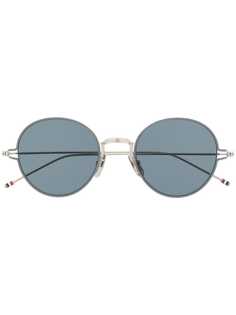 Thom Browne Eyewear солнцезащитные очки в круглой оправе