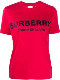 Burberry футболка с логотипом