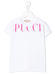 Emilio Pucci Junior футболка с логотипом