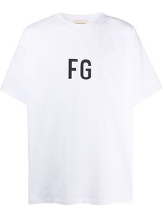 Fear Of God футболка с короткими рукавами и монограммой