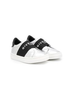 Givenchy Kids кроссовки на липучках с логотипом