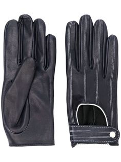 Manokhi перчатки с контрастной строчкой