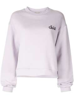 Être Cécile толстовка с контрастным логотипом