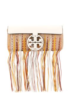 Tory Burch клатч Miller с бахромой