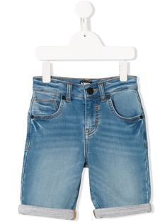 Karl Lagerfeld Kids джинсовые шорты с подворотами