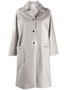 Roseanna фактурное однобортное пальто Archer