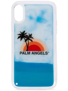 Palm Angels чехол для iPhone X с принтом Sunset