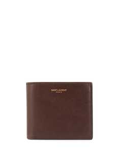 Saint Laurent кошелек East/West с логотипом