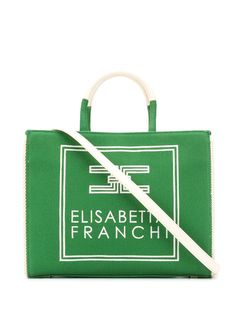 Elisabetta Franchi сумка-тоут с логотипом