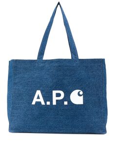 A.P.C. сумка-тоут из коллаборации с Carhartt-WIP