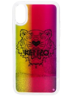 Kenzo чехол для iPhone X/XS с блестками