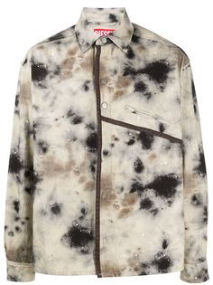 A-Cold-Wall* куртка-рубашка с эффектом пятен