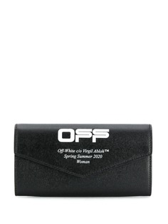 Off-White кошелек с логотипом