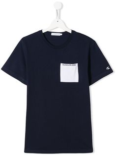 Calvin Klein Jeans футболка с нашивкой-логотипом