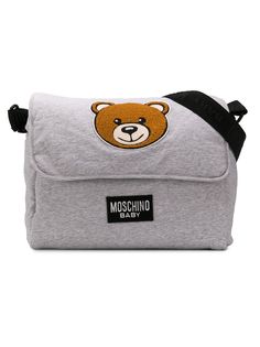 Moschino Kids сумка для мамы с пеленальным матрасом Teddy Bear