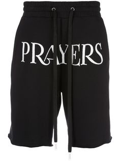 Haculla трикотажные шорты из коллаборации с Prayers
