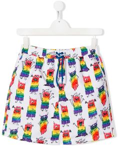 Stella McCartney Kids плавки-шорты с принтом