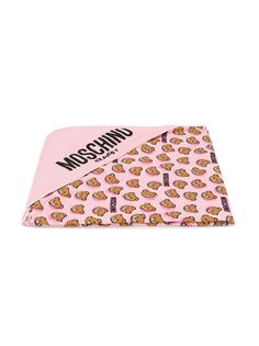 Moschino Kids одеяло с логотипом