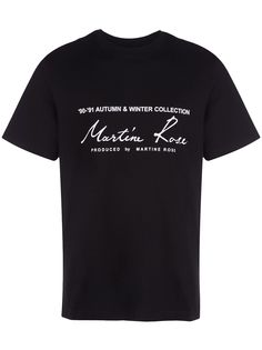 Martine Rose футболка с логотипом