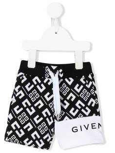 Givenchy Kids шорты с логотипом