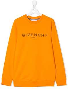 Givenchy Kids толстовка с логотипом