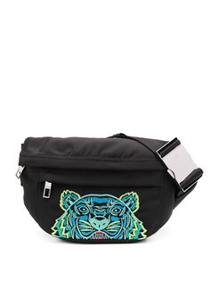 Kenzo поясная сумка с вышивкой Tiger
