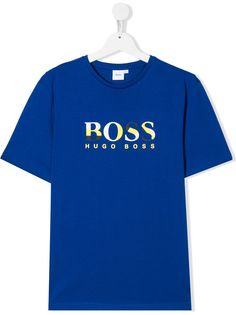 BOSS Kidswear футболка с логотипом