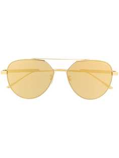 Bottega Veneta Eyewear солнцезащитные очки-авиаторы