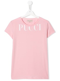 Emilio Pucci Junior футболка с логотипом