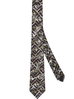Fendi галстук с логотипом FF