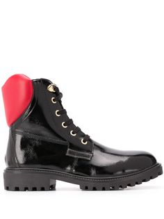 Love Moschino ботинки с 3D отделкой