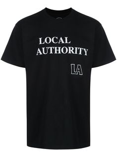 Local Authority футболка с круглым вырезом и логотипом