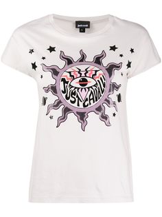 Just Cavalli футболка с логотипом