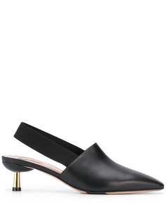 Bally мюли с заостренным носком