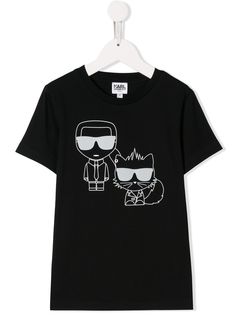 Karl Lagerfeld Kids футболка Karl Choupette