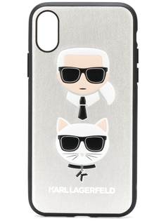 Karl Lagerfeld чехол Ikonik Karl для iPhone X/Xs