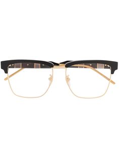 Gucci Eyewear солнцезащитные очки в оправе Clubmaster