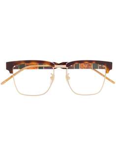 Gucci Eyewear солнцезащитные очки в оправе Clubmaster