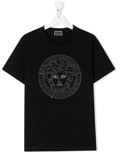Young Versace футболка с декором Medusa