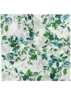 Blumarine платок с цветочным принтом