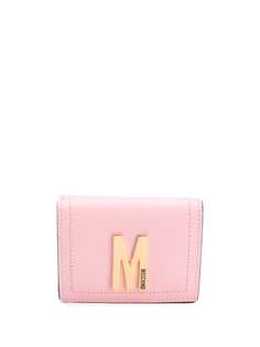 Moschino картхолдер с металлическим логотипом