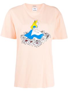 Miu Miu футболка с принтом Alice in Wonderland