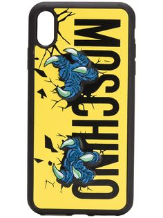 Moschino чехол для iPhone XS Max с логотипом