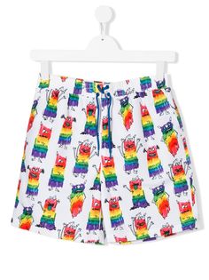 Stella McCartney Kids плавки-шорты с принтом