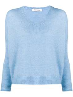 Masscob джемпер оверсайз с V-образным вырезом