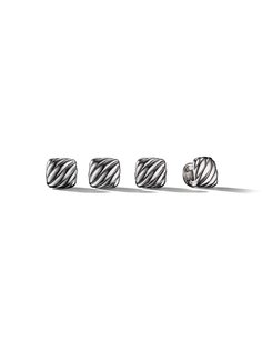 David Yurman Cable Cushion cufflinks set