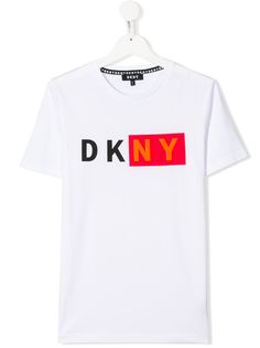 Dkny Kids футболка с логотипом