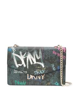 DKNY сумка на плечо с принтом граффити